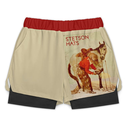 Throwin’ Shoes Vintage Poster Sports Beach Shorts