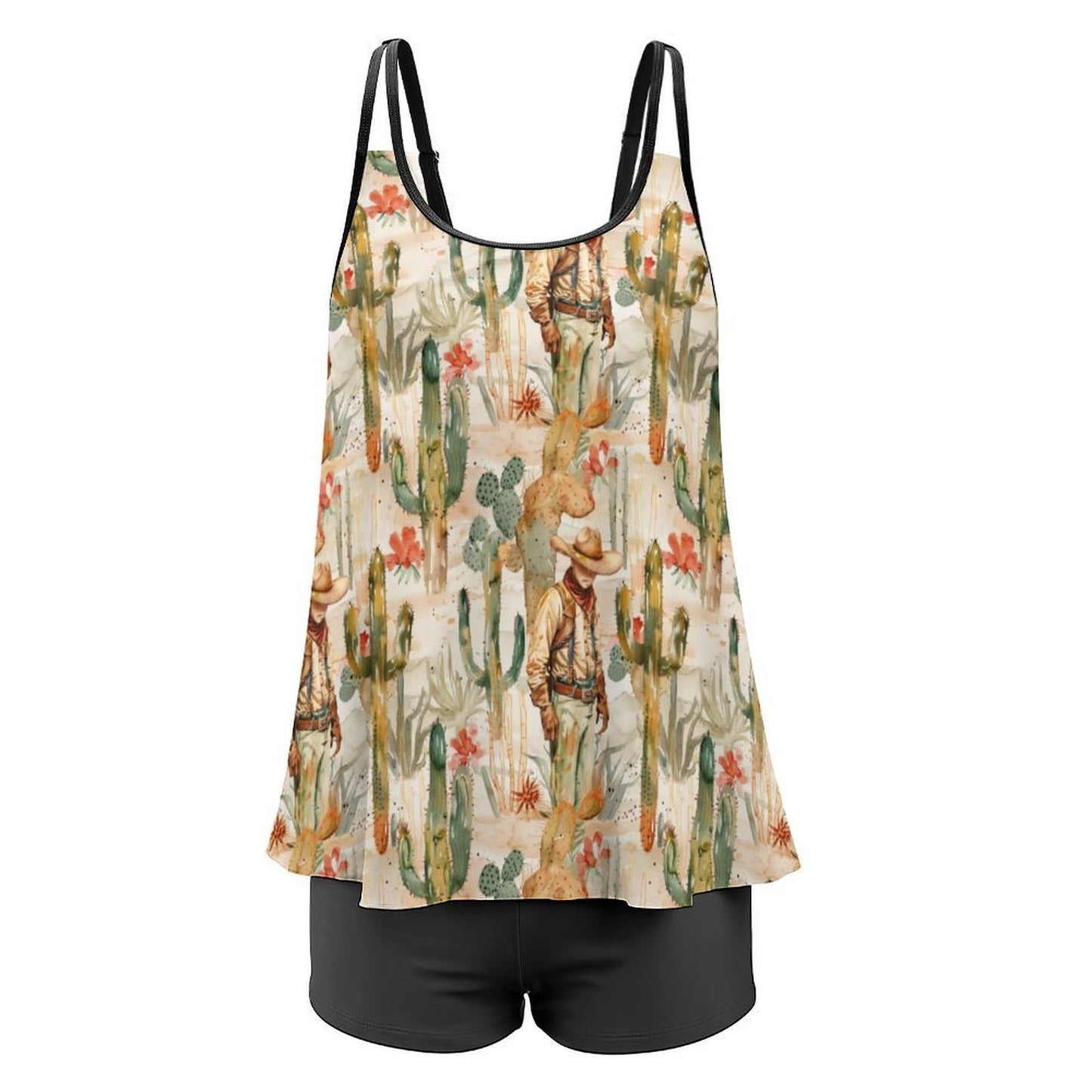 Desert Hand Tank Top Two-piece Swimsuit