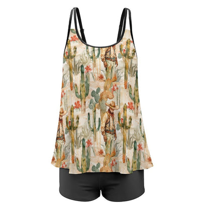 Desert Hand Tank Top Two-piece Swimsuit