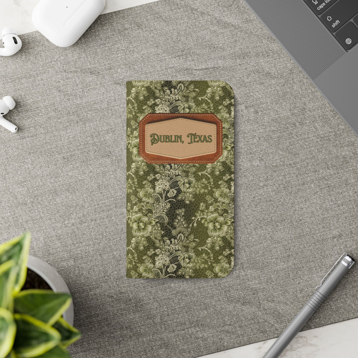 Dublin, Texas Lucky Lace Phone Flip Case Wallet (Samsung & iPhone)