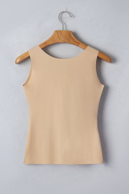Solid Wide Strap Tank Top