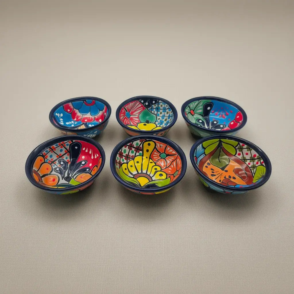 Talavera Ceramic Salsa Bowl | Handmade Mexican Dish