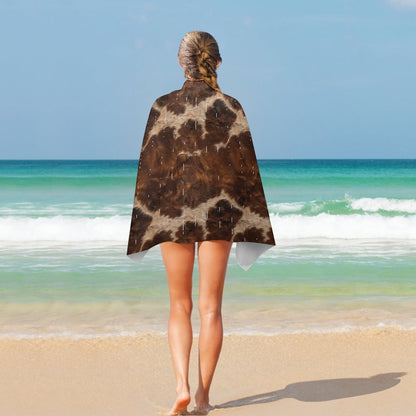 Cowhide Beach Towel