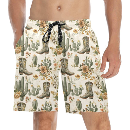 Pecos County Men’s Mid-Length Swim Shorts