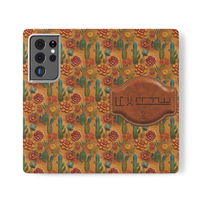 Customizable Mustang Brand Wallet Flip Phone Case (iPhone and Samsung)