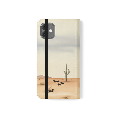 Salty Mustang Co. Lady Puncher Flip Wallet Phone Case (Samsung & iPhone)