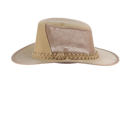 Dorfman Pacific Seabreeze - UPF 50+ Canvas Australian Hat