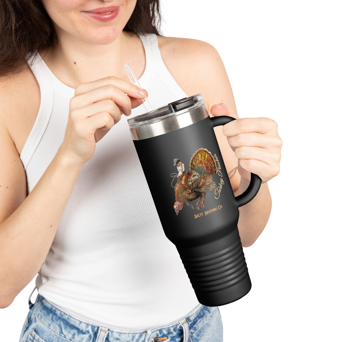 Turkey Puncher Insulated Tumbler, 40oz