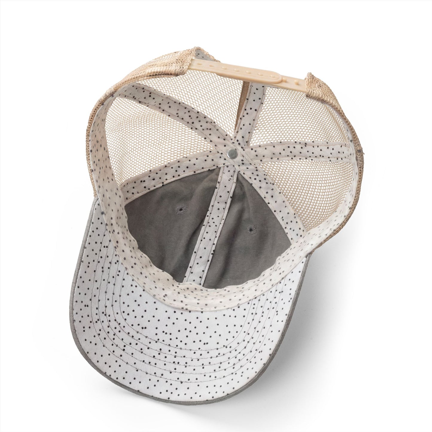 Women's Washed Mesh-Back Cap Embroidered Brand