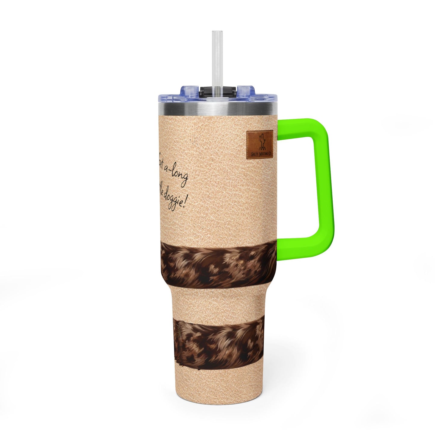 Andouille Wrap Get A-Long Little Doggie Vacuum Thermal Tumbler, 40oz