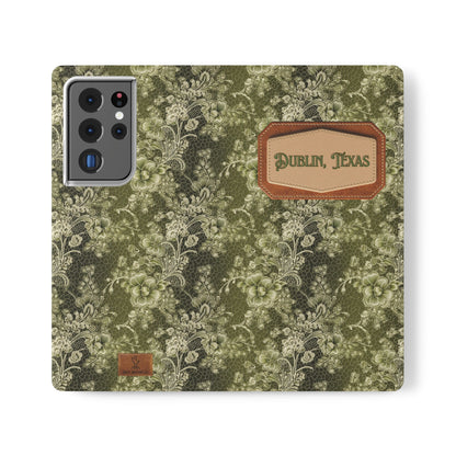 Dublin, Texas Lucky Lace Phone Flip Case Wallet (Samsung & iPhone)