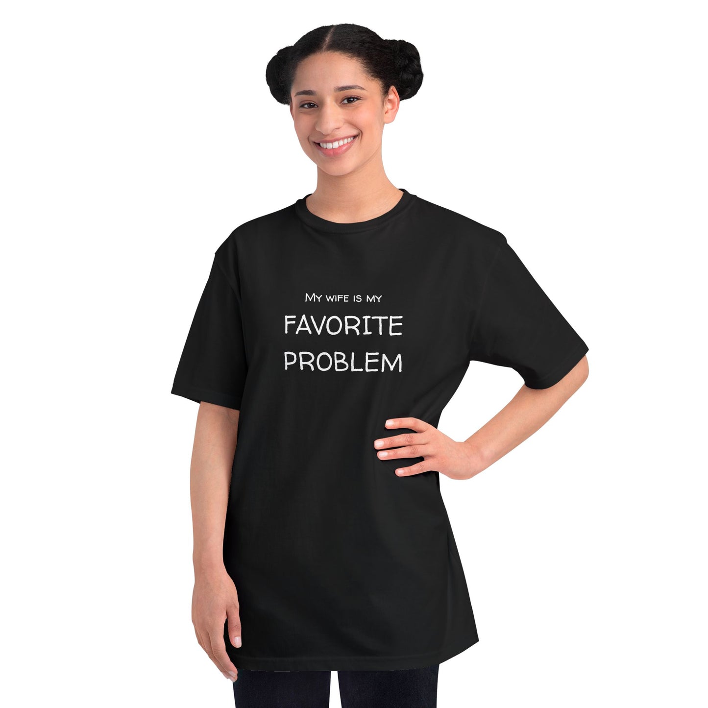 My Wife Is My Favorite Problem Organic Unisex Classic T-Shirt