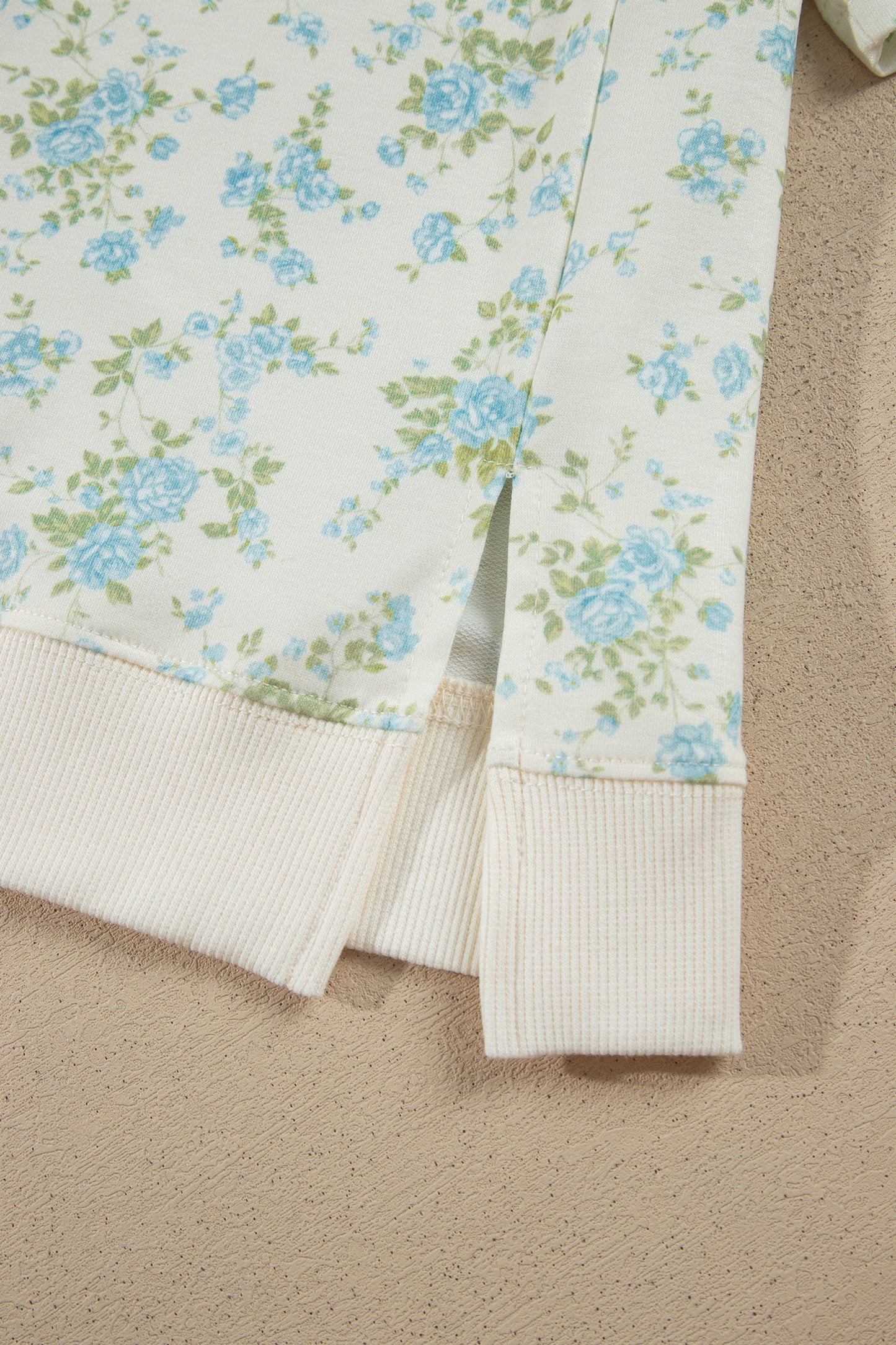 Floral Short Sleeve & Elastic Waist Short Sets