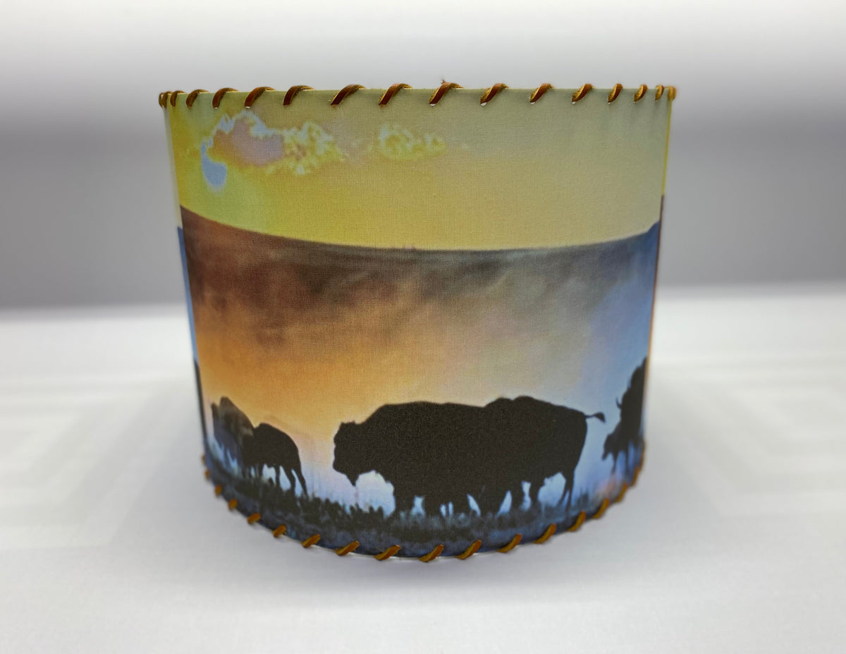 Buffalo Sunrise Lampshade