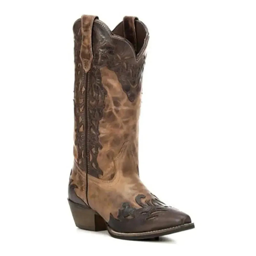 Rawhide Savage - Women's Leather Cowgirl Boot