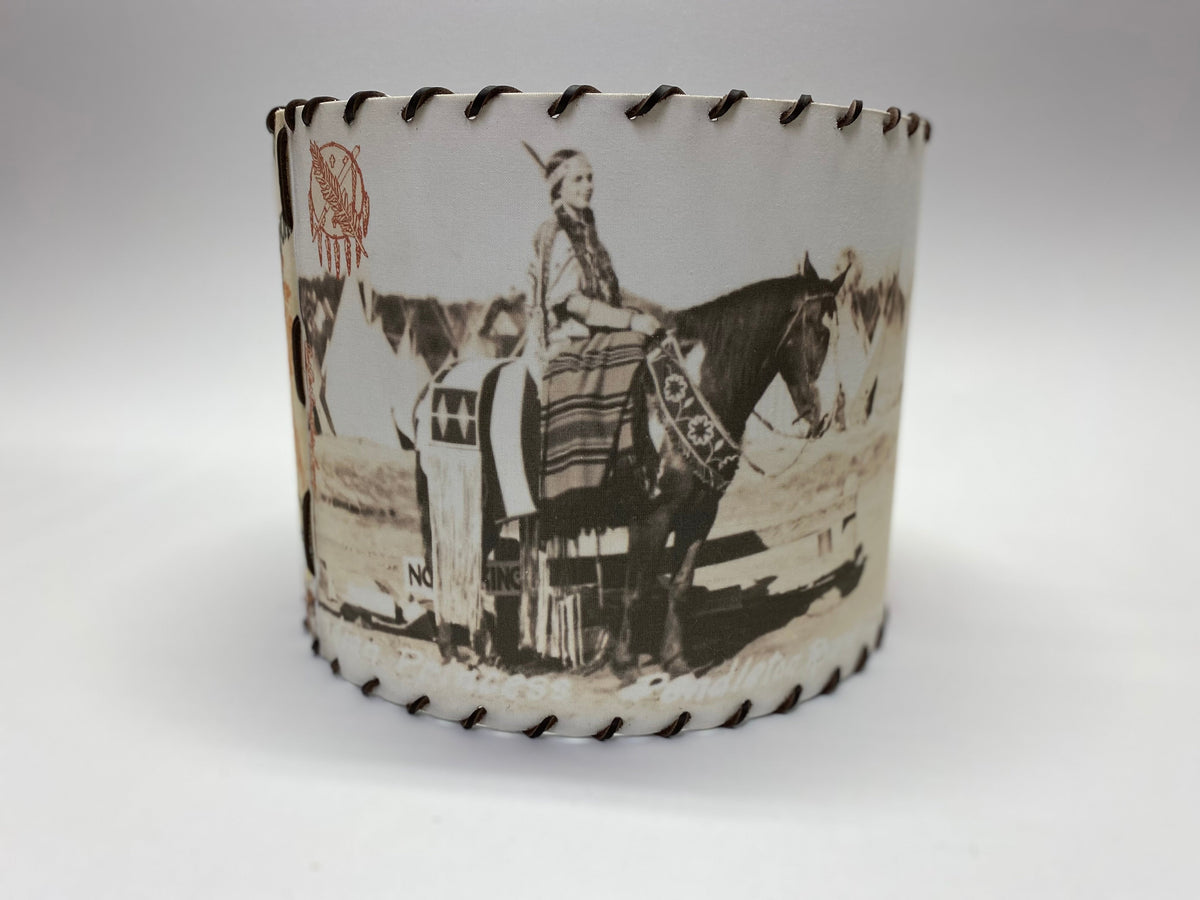 Pendleton Happy Canyon 1948 Lampshade