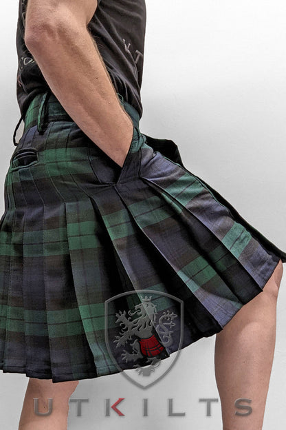 Utility Kilt – Ultimate Business Edition, Black Watch