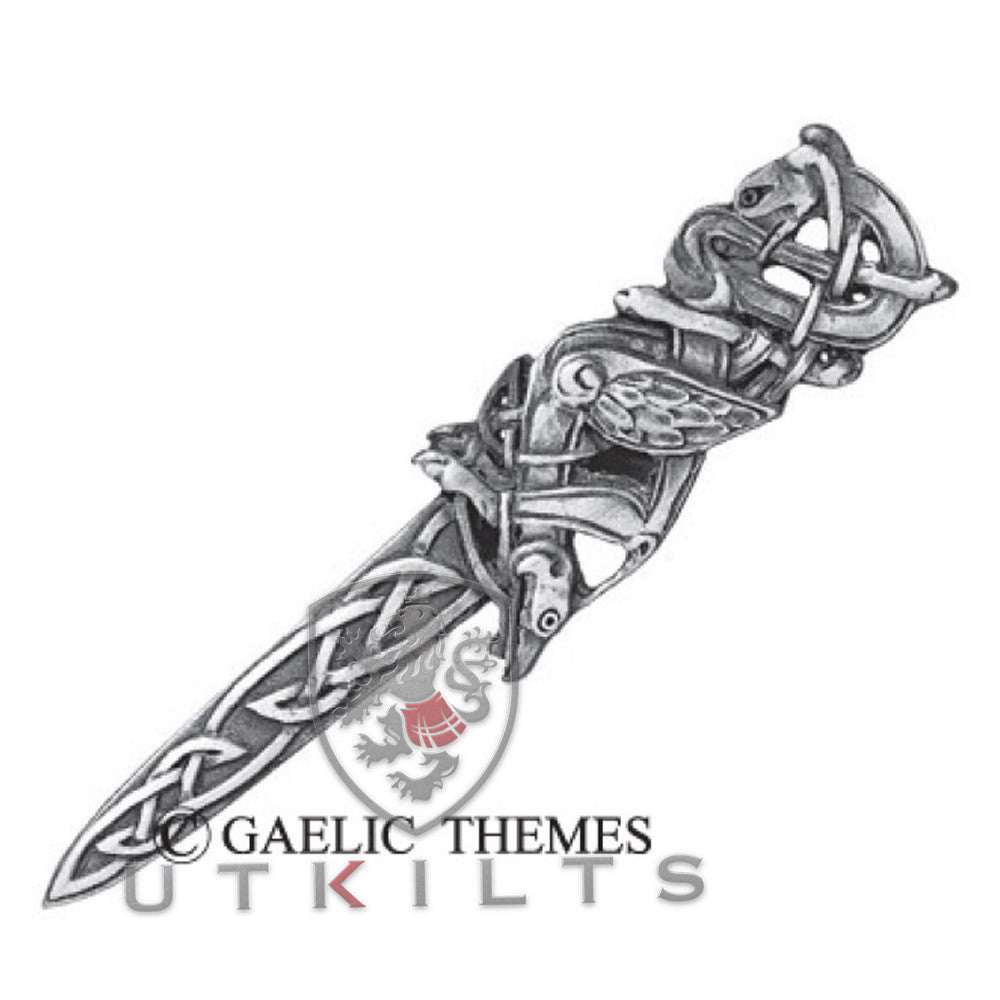 Kilt Pin – InverLoch, Book of Kells, Bird and Beast