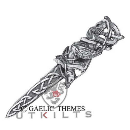 Kilt Pin – InverLoch, Book of Kells, Bird and Beast