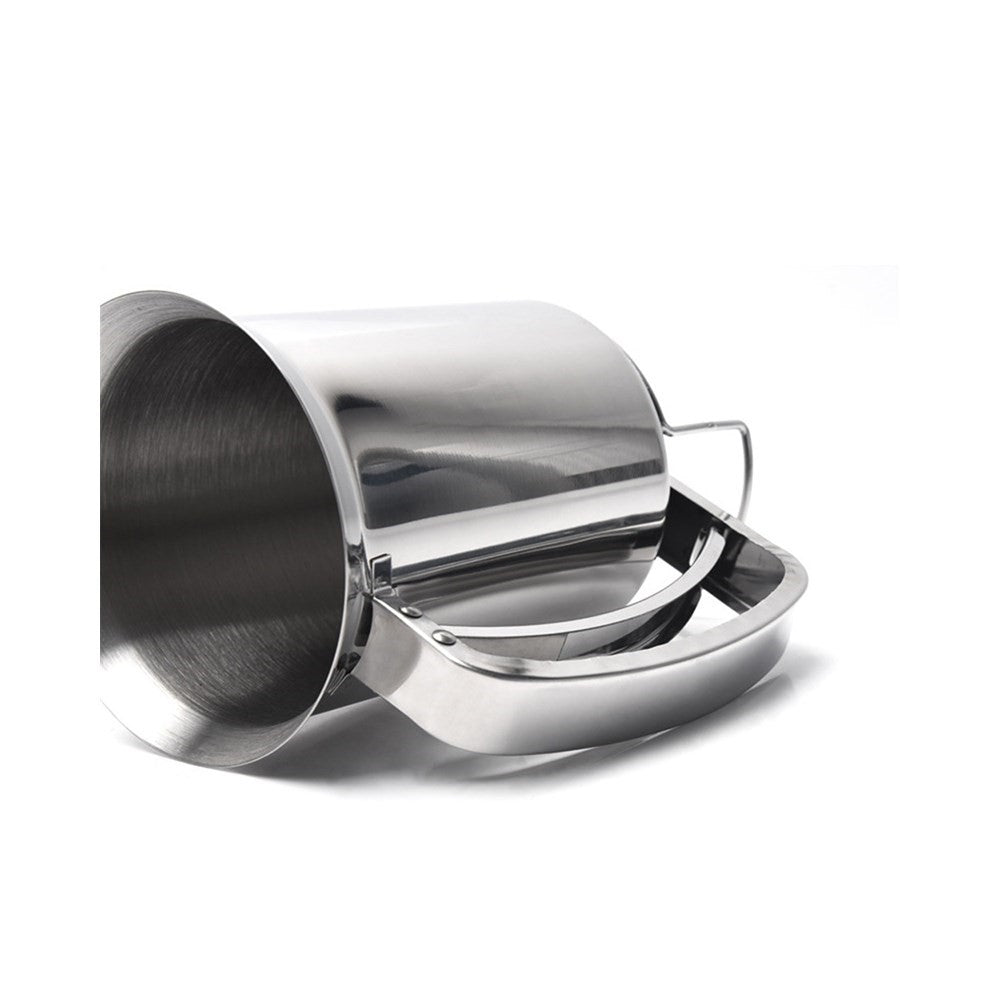 Handheld Stainless Steel Batter Dispenser 900ml Cupcake Batter Funnel Mixing Batter Separator (No FDA)