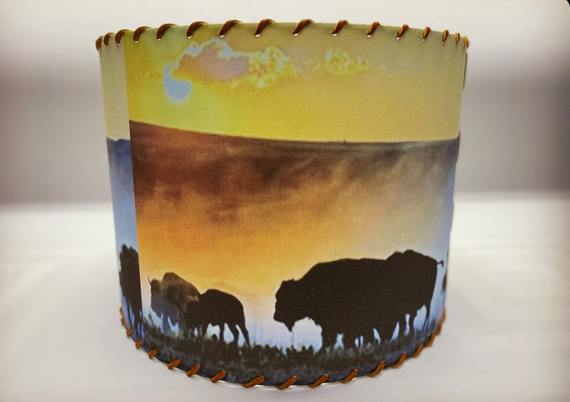 Buffalo Sunrise Lampshade