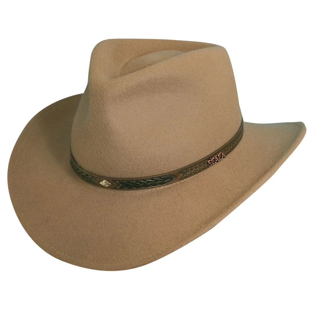 Scala Durango - Soft Wool Felt Outback Hat