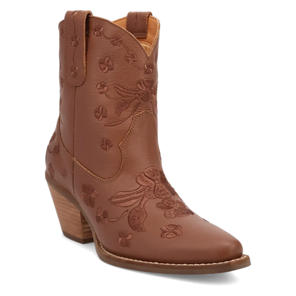 Dingo Sweetheart - Women's Leather Ankle Cowgirl Boots