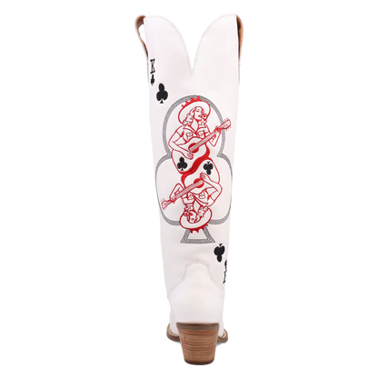 Dingo King of Clubs - Women's Leather Cowgirl Boots