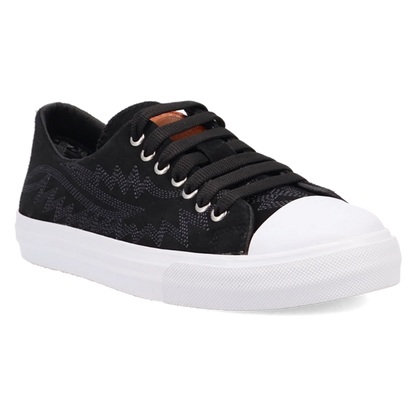 Dingo Campus - Women's Suede Leather Sneakers