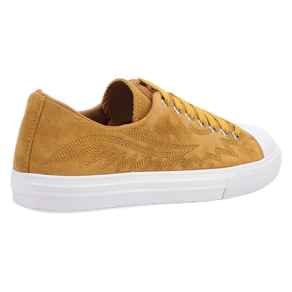 Dingo Campus - Women's Suede Leather Sneakers