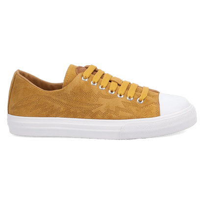 Dingo Campus - Women's Suede Leather Sneakers