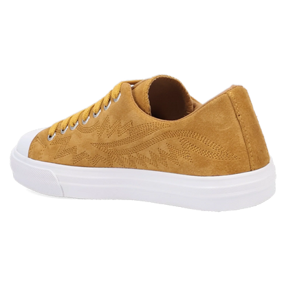 Dingo Campus - Women's Suede Leather Sneakers
