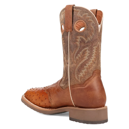 Dan Post Martel - Men's Ostrich Skin Leather Cowboy Boots