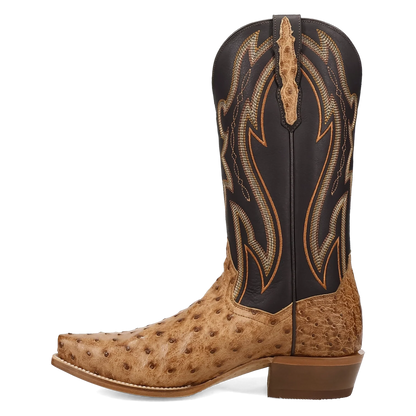 Dan Post Grit - Men's Ostrich Leather Cowboy Boots