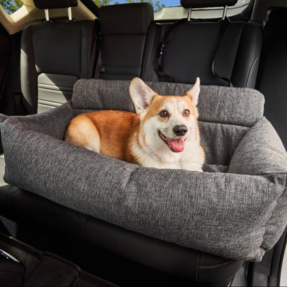 PupProtector™ Performance Tweed Memory Foam Dog Car Bed