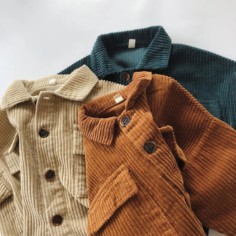 Corduroy Pocketed Jacket
