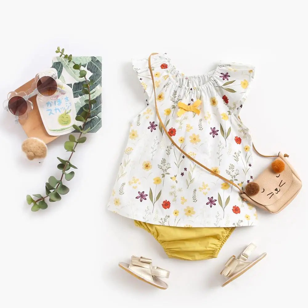 Floral Casual Blomer Set