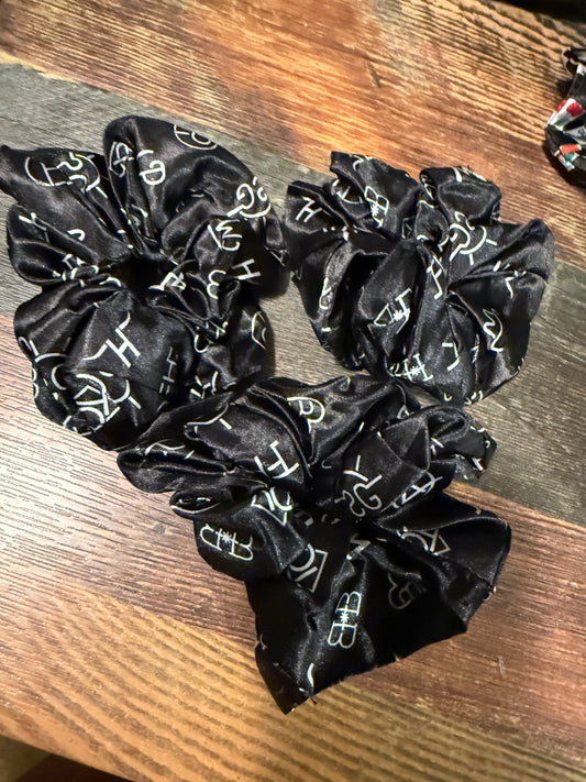 Western Hair Scrunchies