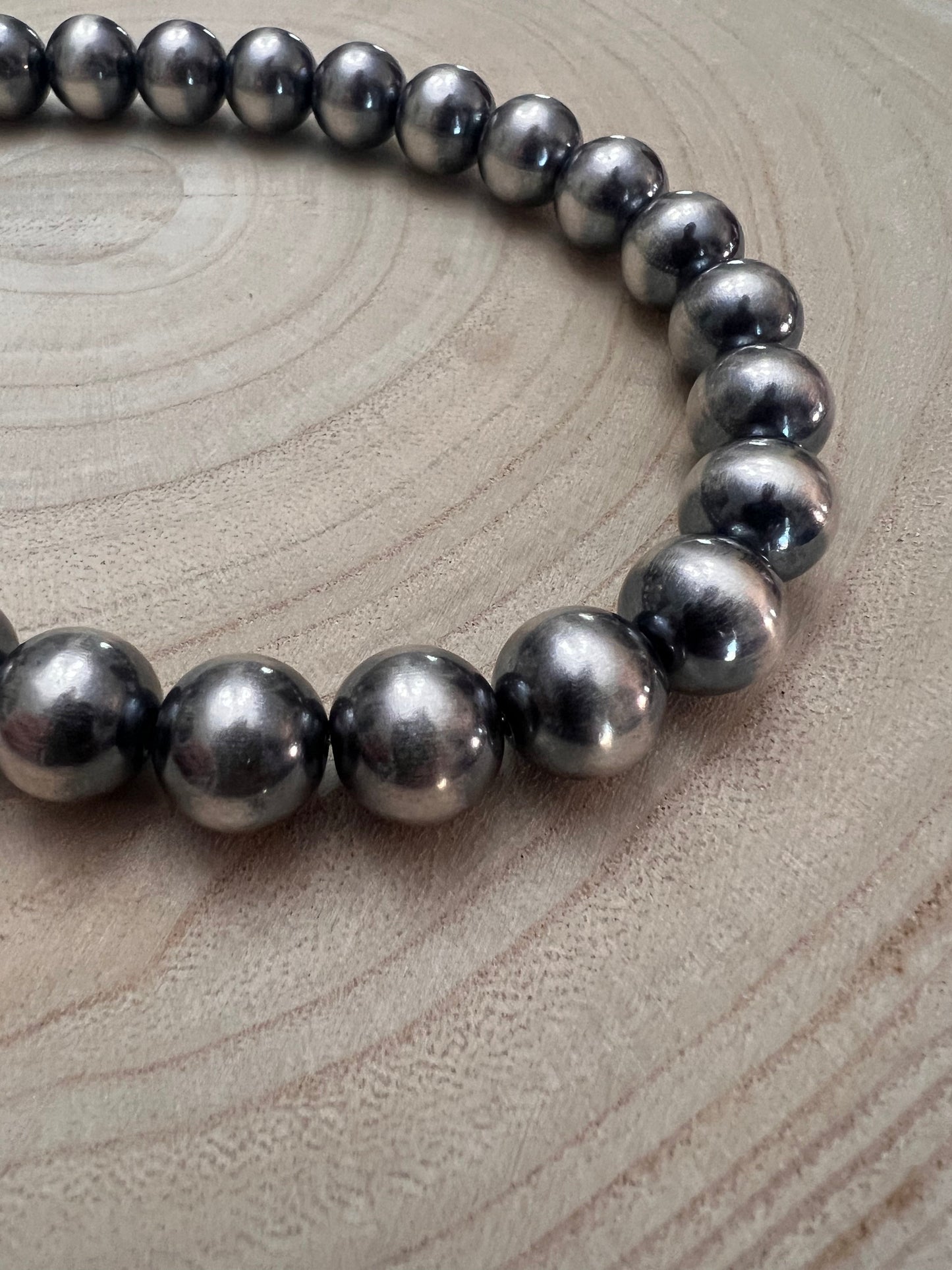 14mm Sterling Pearl Necklace — 16 inch