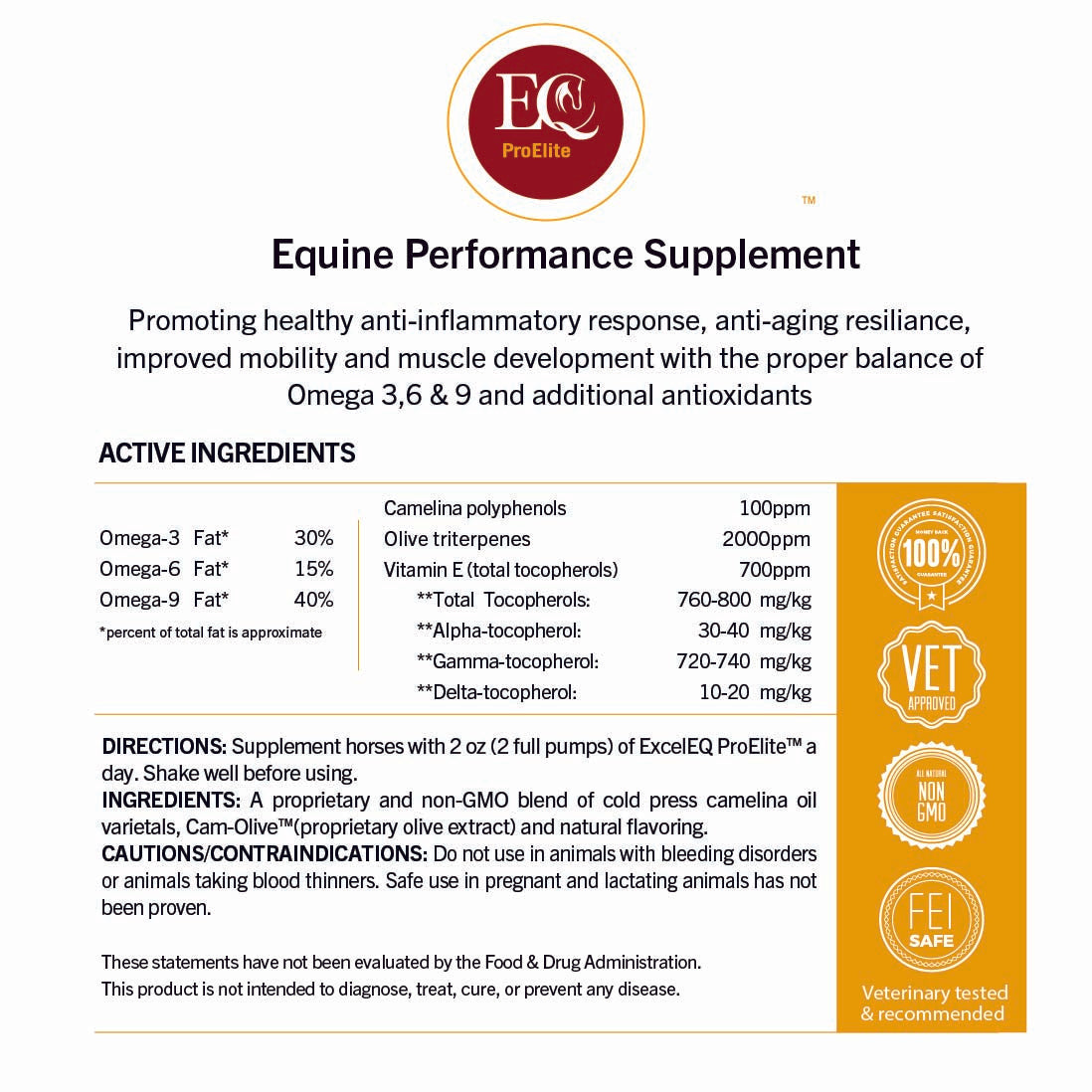 ExcelEQ ProElite Equine Performance Supplement