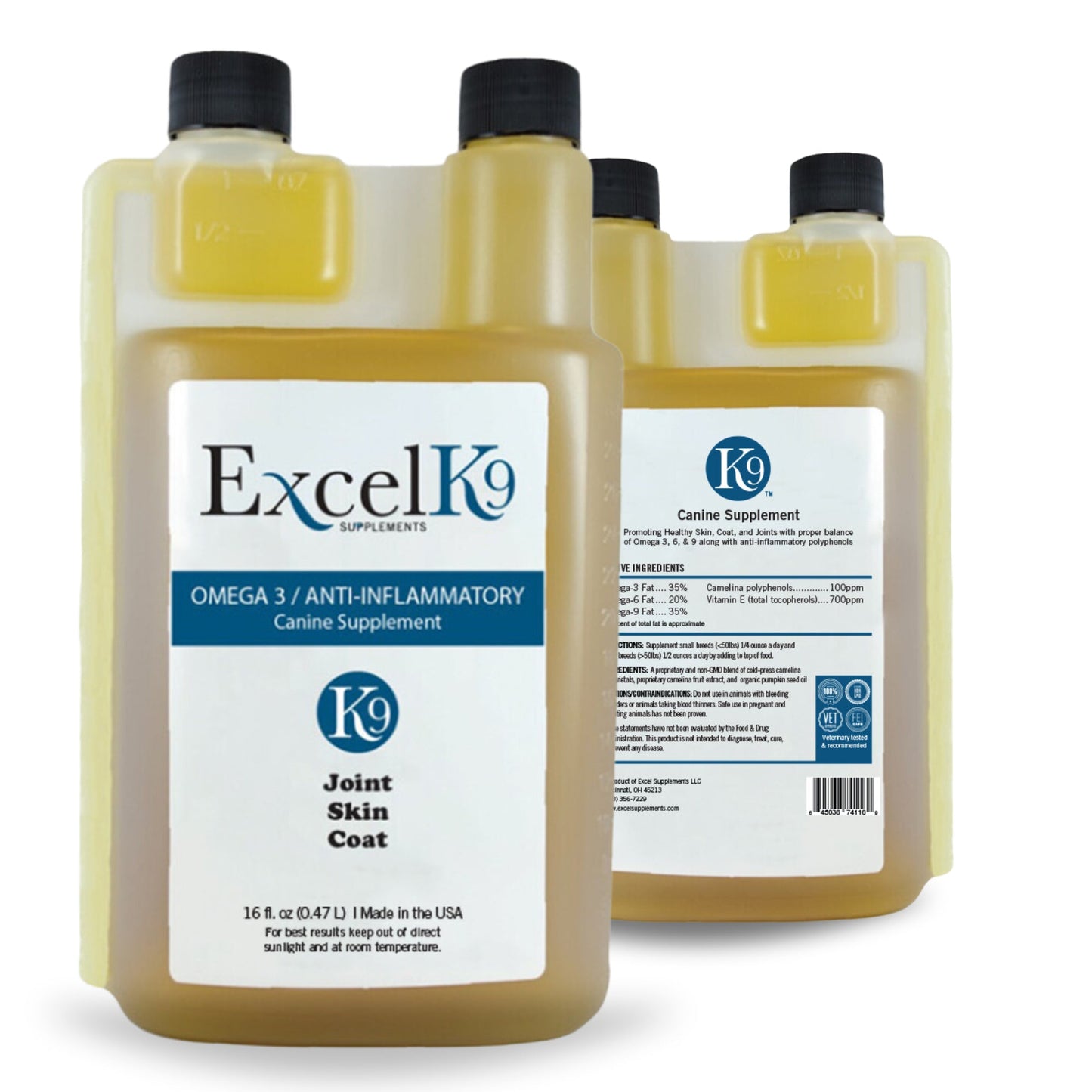 ExcelK9™ - Natural Joint Support for Dogs