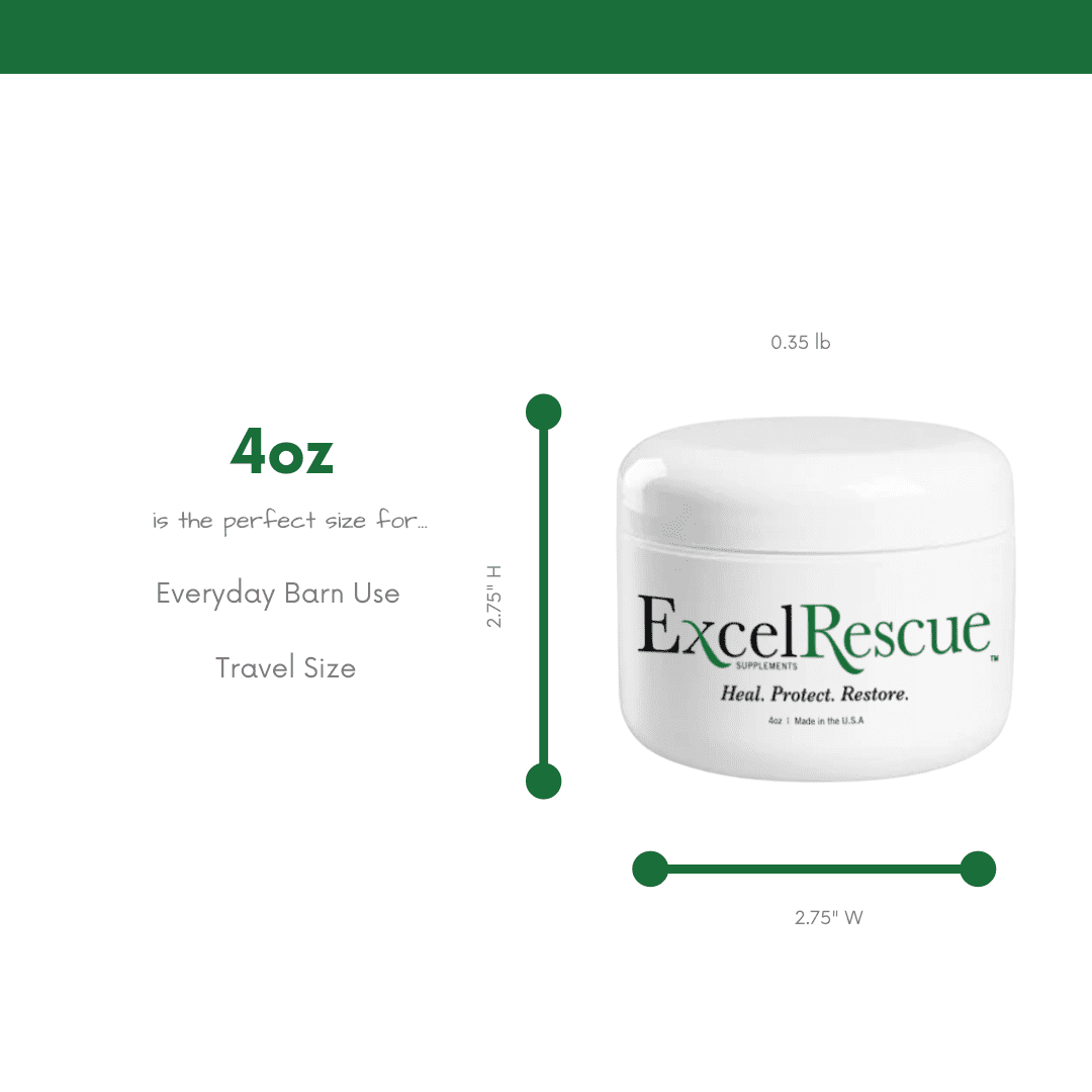 ExcelRescue Healing Wound Salve (Safe for all animal & human use.)