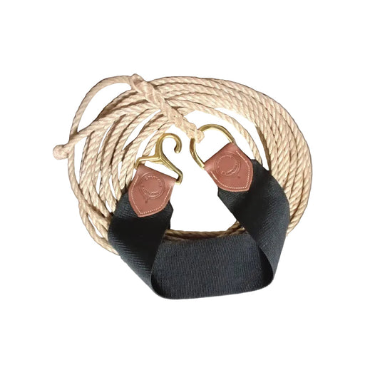 Lash Cincha with 50' Rope Braided into Ring