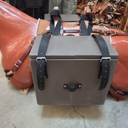 Hard Sided Panniers with Nylon Straps
