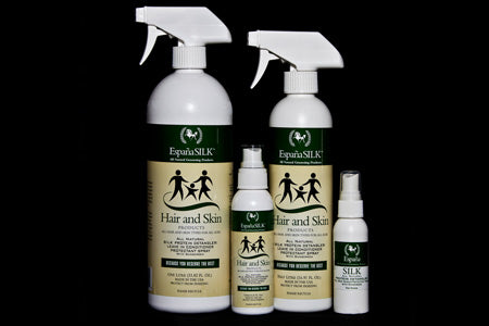 SILK Natural Protein Detangler/Leave-In Conditioner/Protectant Spray with Sunscreen - Human