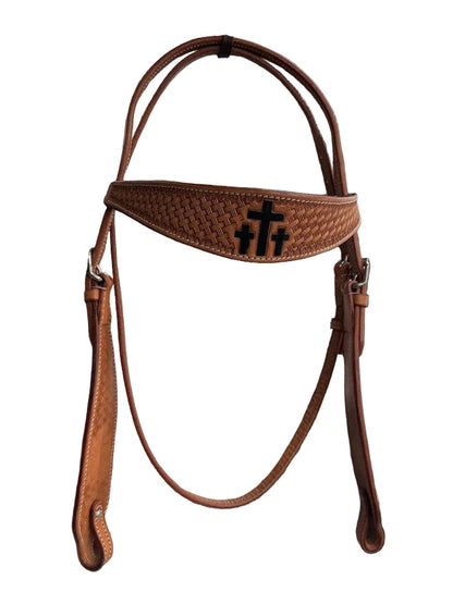 Trinity Cross Basket Headstalls