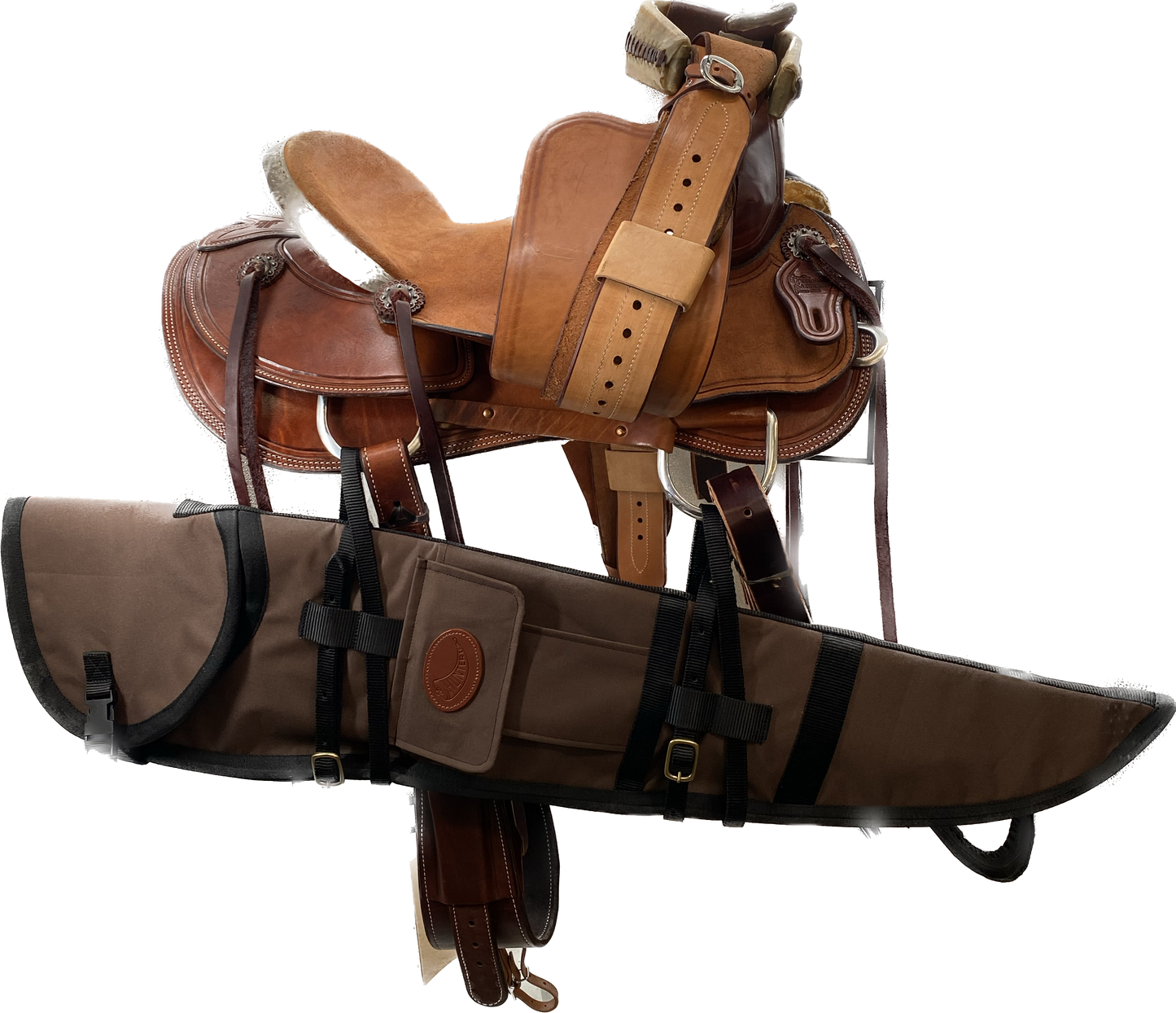 Rifle Scabbard up to 30", Polyester with Zipper