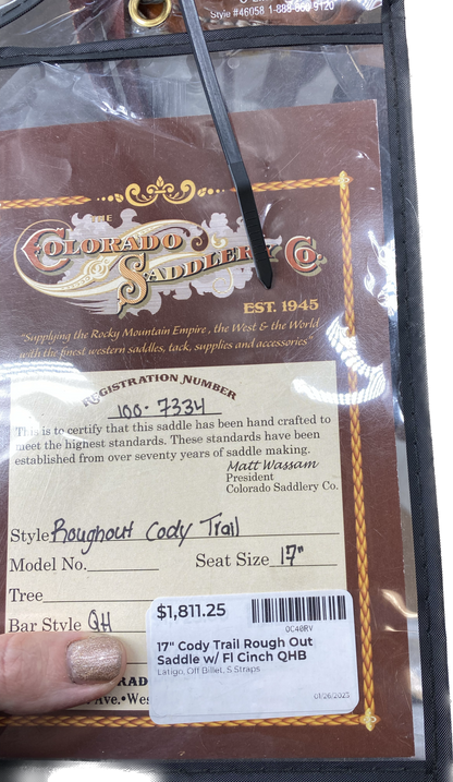 Roughout Cody Trail 17"