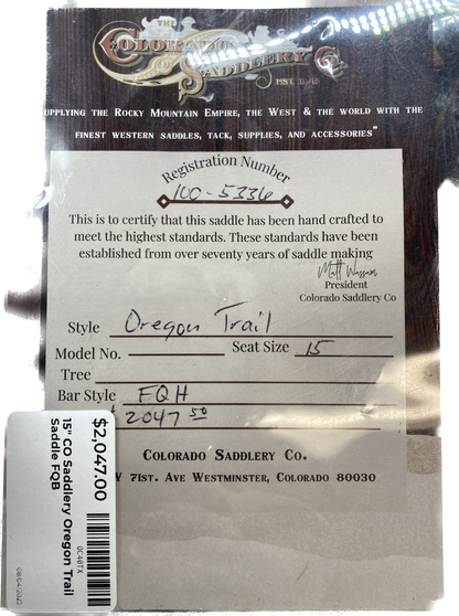 Oregon Trail 15"