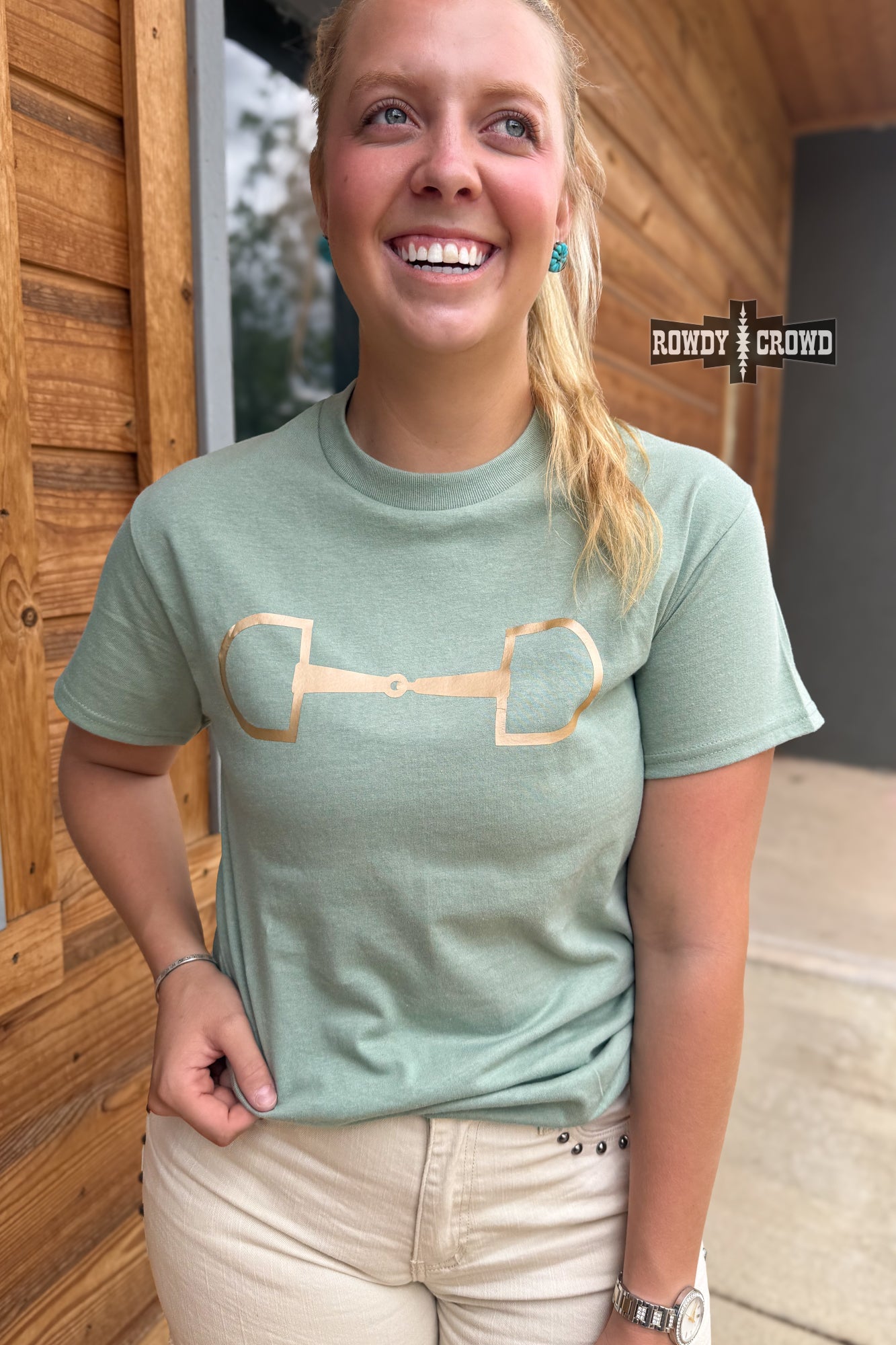 Metallic Bit Tee